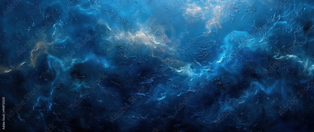 Abstract Blue Nebula Abstract Blue Nebula
