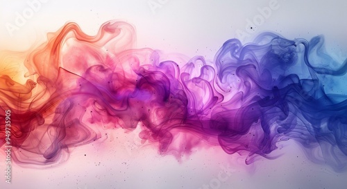 Abstract Watercolor Splash Art