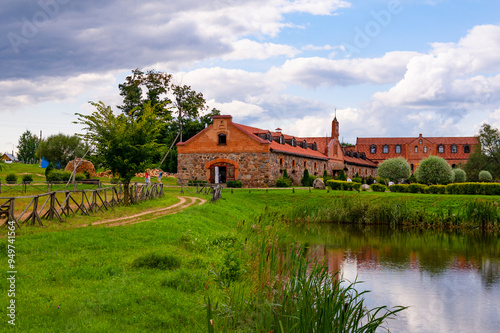 MINSK, BELARUS- August 01, 2024: Park Museum of Interactive History Sula, Recreation Center. Park-museum of interactive history of Sula in Belarus near Minsk