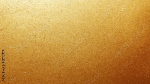 金色の和紙のテクスチャ 背景素材