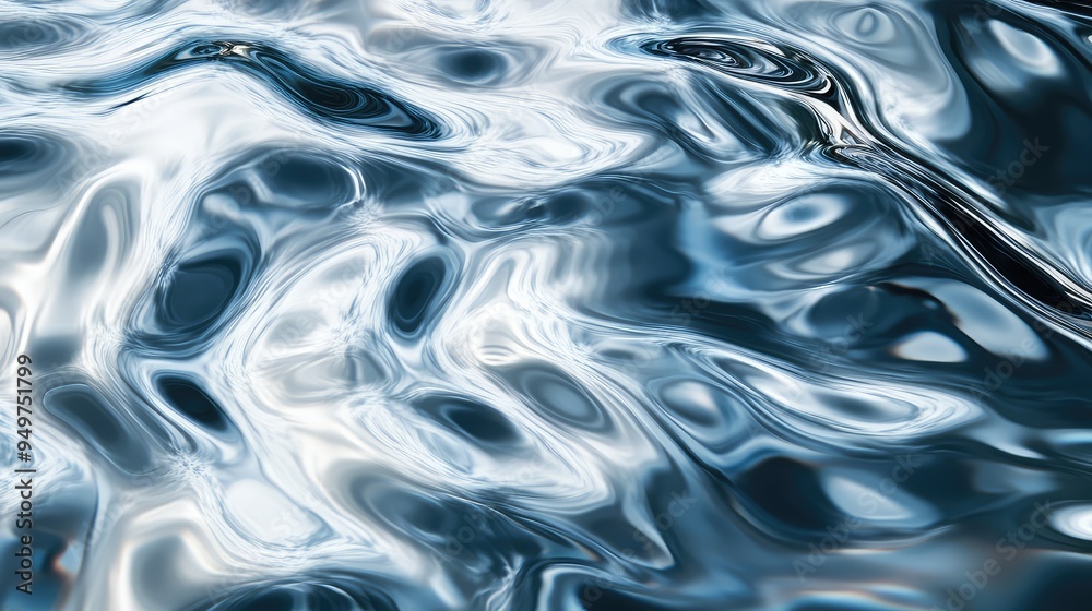 Close-up of a distorted water surface with ripples creating soft, wavy effects and a calming visual texture. Close-up of a distorted water surface with ripples creating soft, wavy effects and a calming visual texture.