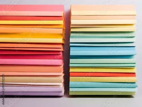 Colorful Papers for Office, Great for DIY Projects and Creative Workspaces