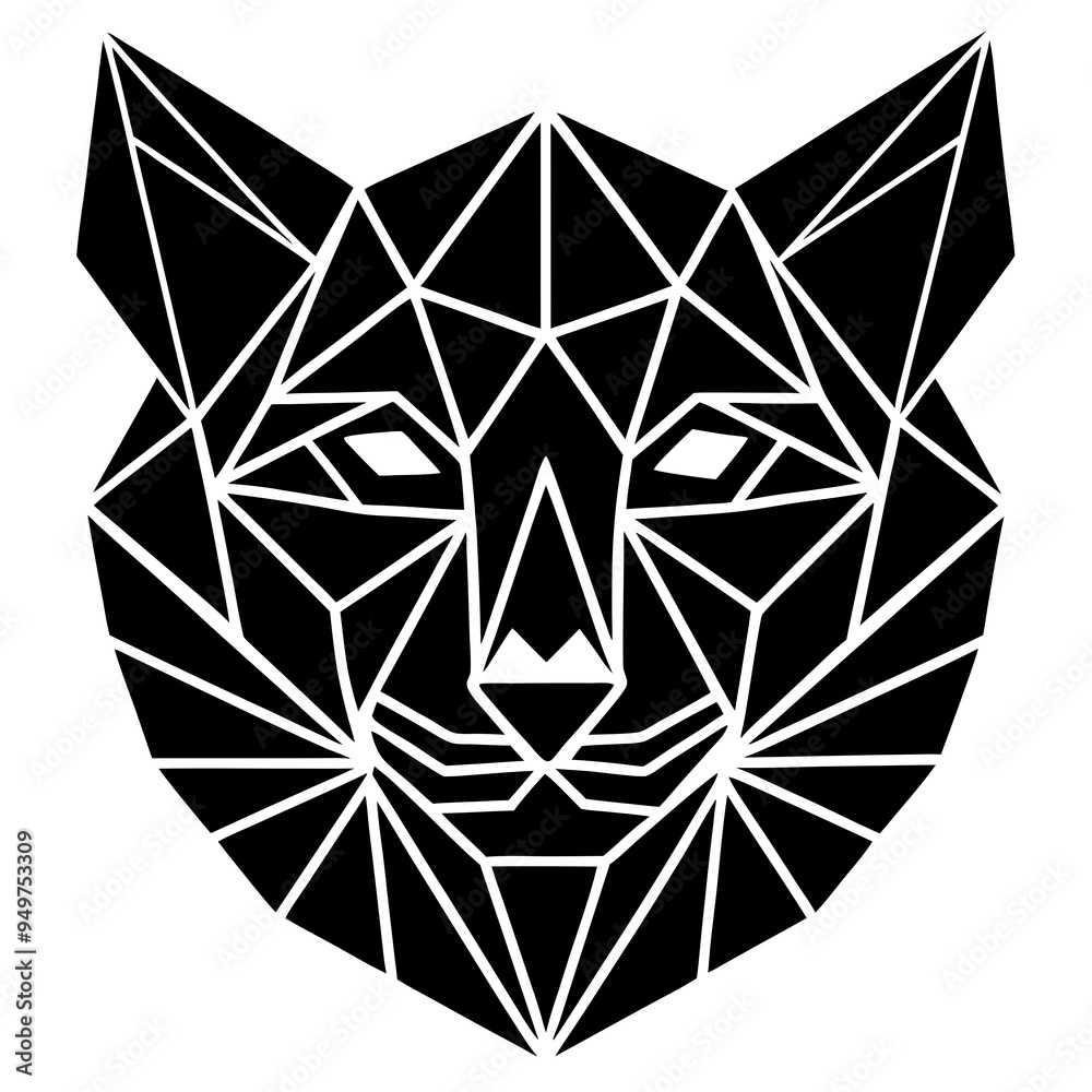 abstract geometric shape abstract geometric shape