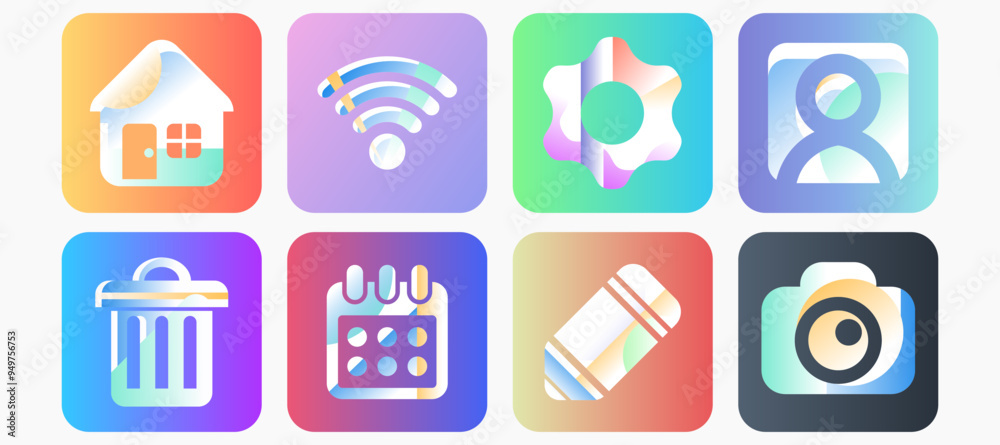 set of icons for user interface set of icons for user interface