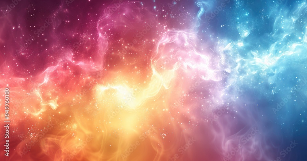 Abstract Nebula Space Art Abstract Nebula Space Art