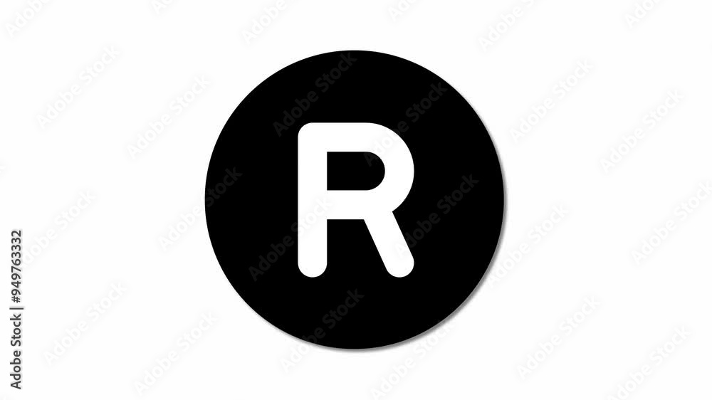 Alphabet R icon designs for enhancing digital typography and user interface applications Alphabet R icon designs for enhancing digital typography and user interface applications