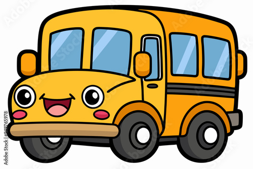 Back to School Doodles PNG - Fun School Bus Graphic for Educational Designs