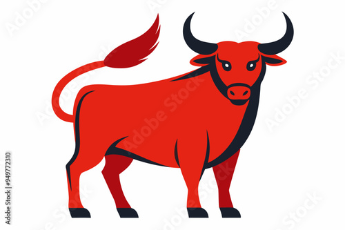 A Bull vector illustration