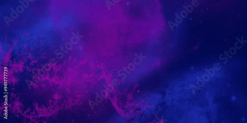 blue cloud and nebula space texture fully traced vector  AI format background for desktop
