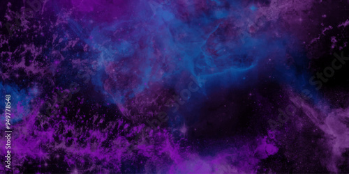 blue cloud and nebula space texture fully traced vector  AI format background for desktop