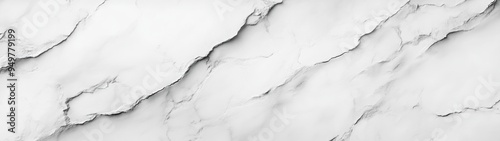 Elegant White Marble Surface, intricate patterns and textures, showcasing minimalistic design, emphasizing the beauty of natural stone in a contemporary aesthetic