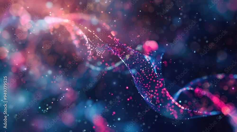Medical abstract background with a blurry effect, generative AI Medical abstract background with a blurry effect, generative AI