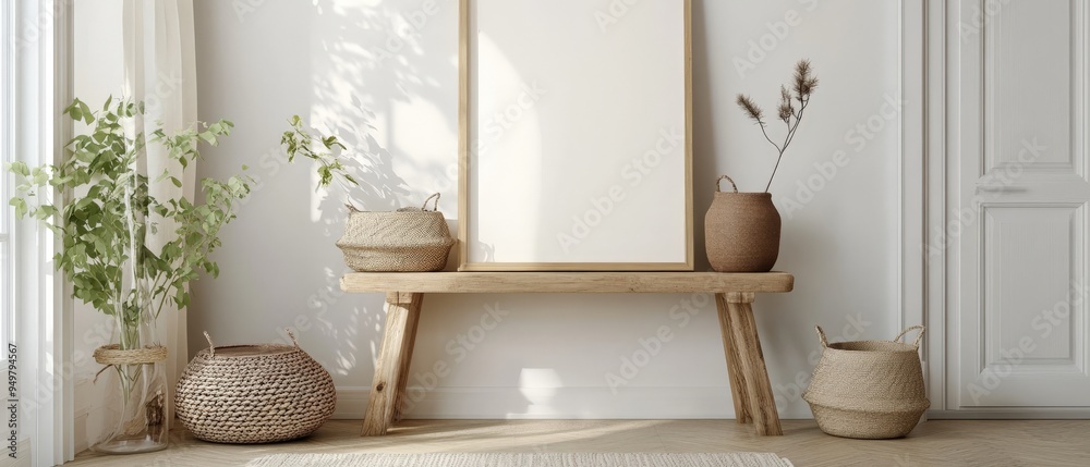 Minimalist Interior Design with Natural Elements. Minimalist Interior Design with Natural Elements.