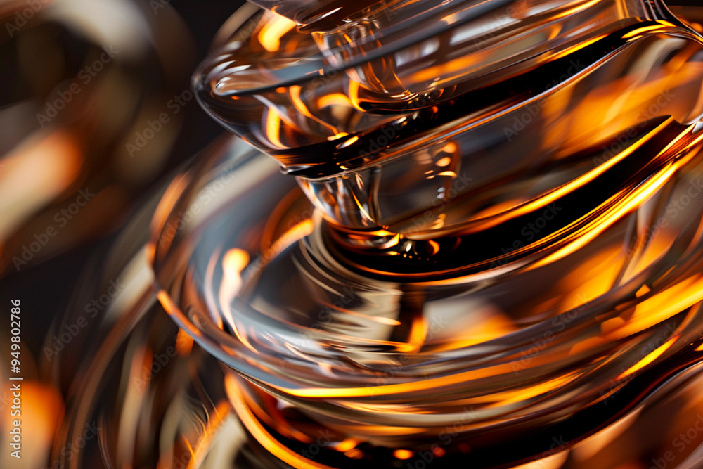 Abstract gold glass background Abstract gold glass background
