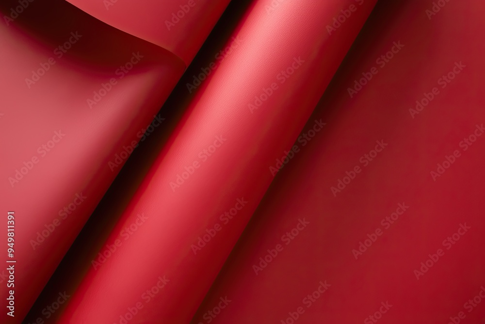Obraz premium Smooth Scarlet Paper Texture for Bold Design and Decor