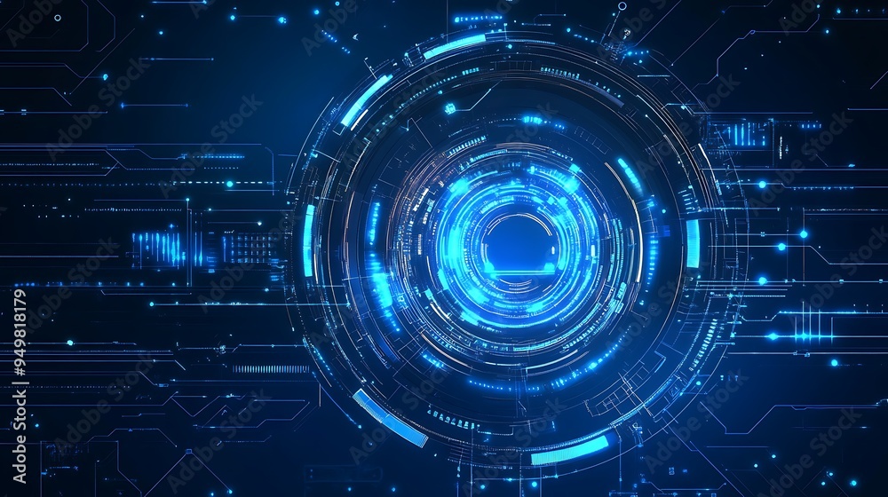 Abstract Futuristic Technology Background Abstract Futuristic Technology Background