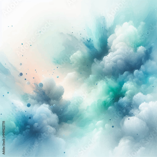 Hand painted watercolor splashes, paper and stone color texture. watercolor abstract background ai generative