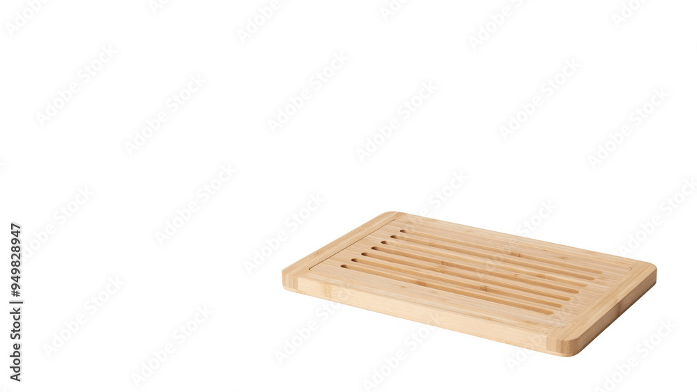 Closeup of wooden cutting board on copy-space background. Closeup of wooden cutting board on copy-space background.