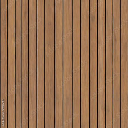 seamless wood texture tile brown wooden wall facade cladding planks ground for surface mapping architecture game design 2d flat	