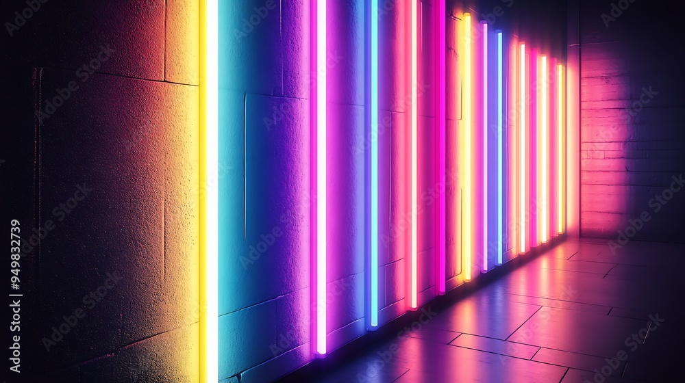 Neon Lights Wall Neon Lights Wall