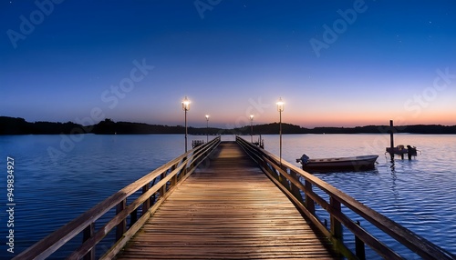 Pier at sunset