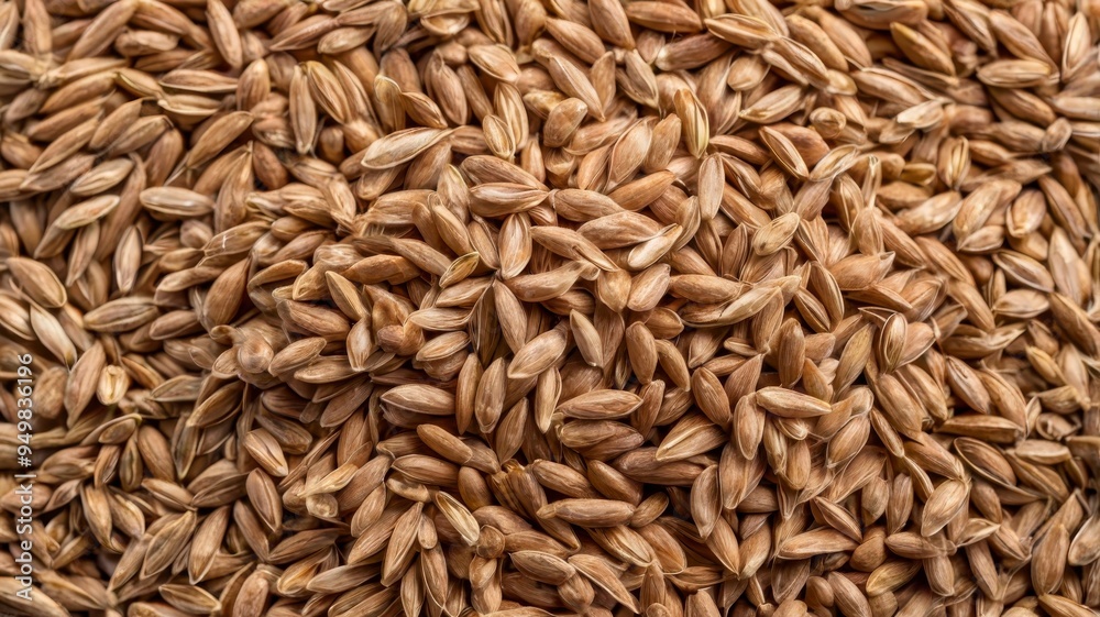 Organic spelt grains isolated, white background Organic spelt grains isolated, white background