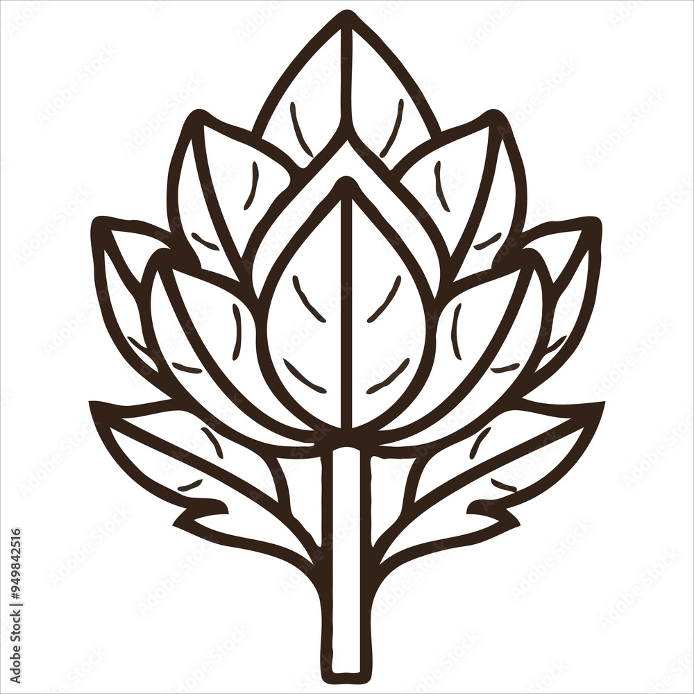 Minimalistic Hand-Drawn Floral Bouquet Illustration with Line Art and Color Accents Minimalistic Hand-Drawn Floral Bouquet Illustration with Line Art and Color Accents