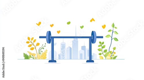 City Meets Fitness, Nature Harmony Found photo