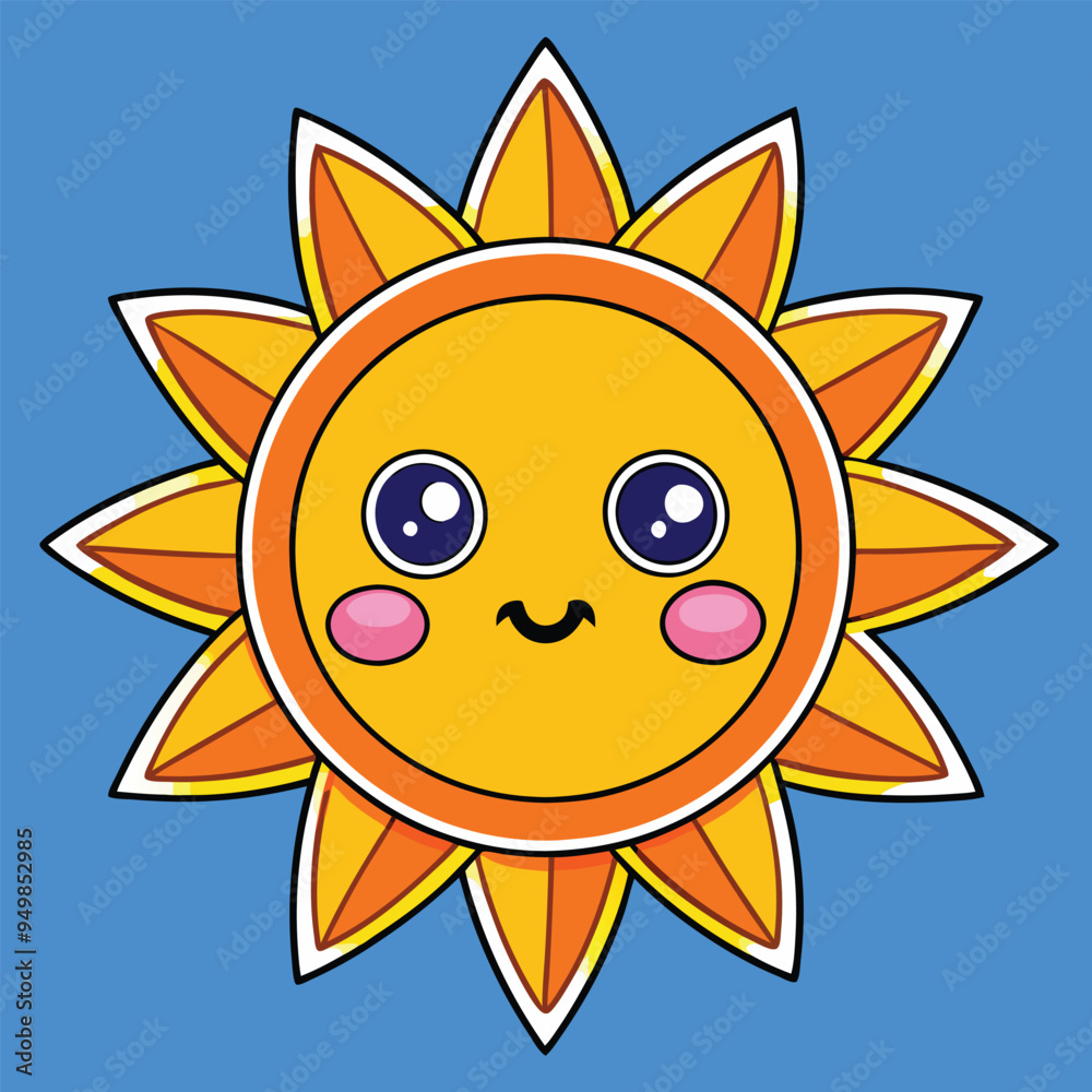 Sun png Vector Image Background Design , cute sun vector Sun png Vector Image Background Design , cute sun vector