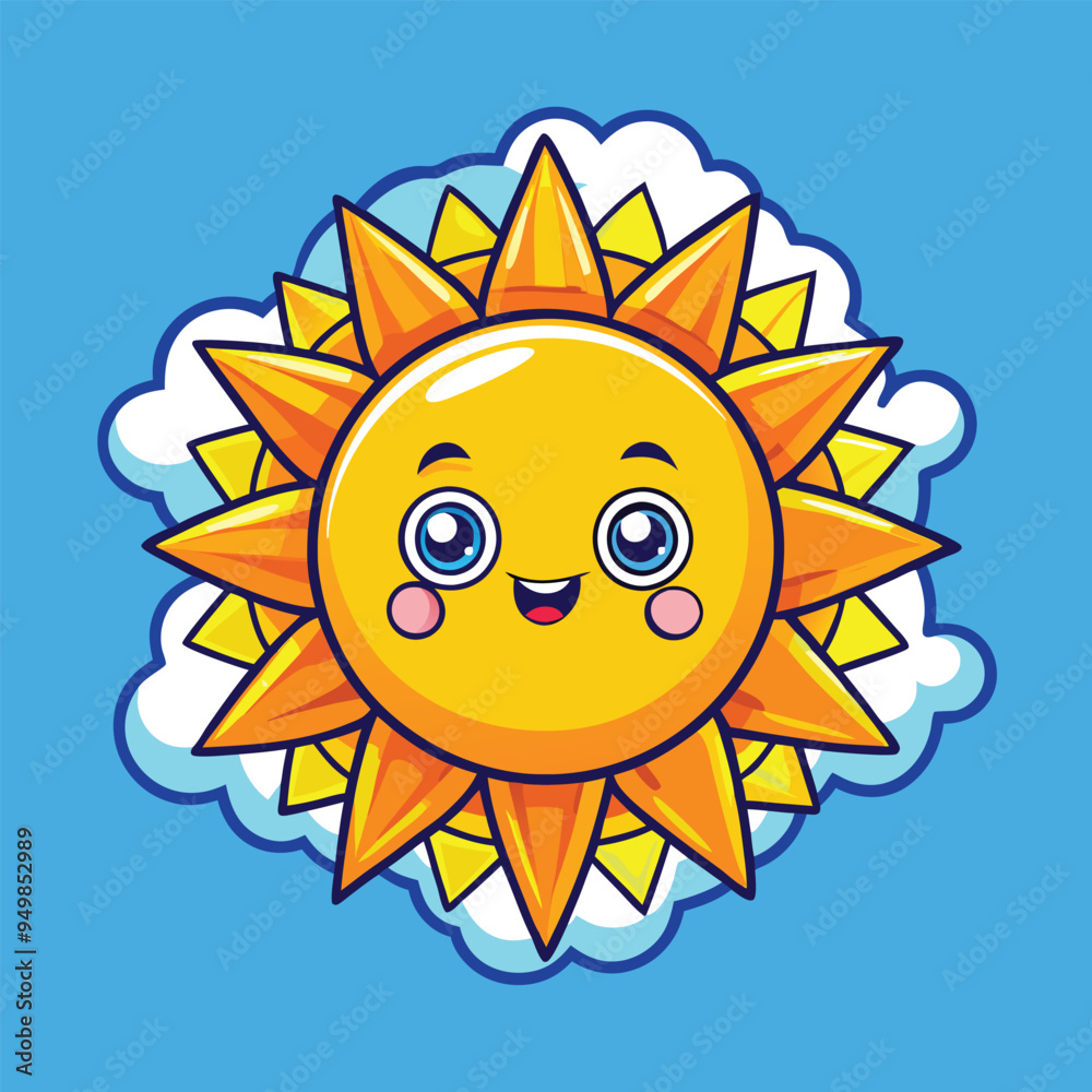 Sun png Vector Image Background Design , cute sun vector Sun png Vector Image Background Design , cute sun vector