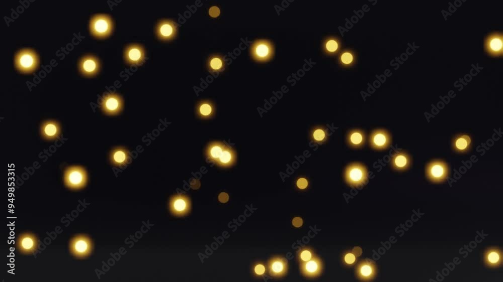 Animated of dust particles on black background. Animated of dust particles on black background.