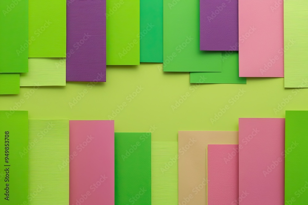 Playful Lime Green Paper Texture Background for Vibrant Design Playful Lime Green Paper Texture Background for Vibrant Design