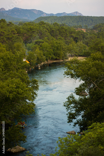 Views in Koprulu Canyon National Park, Turkey. photo