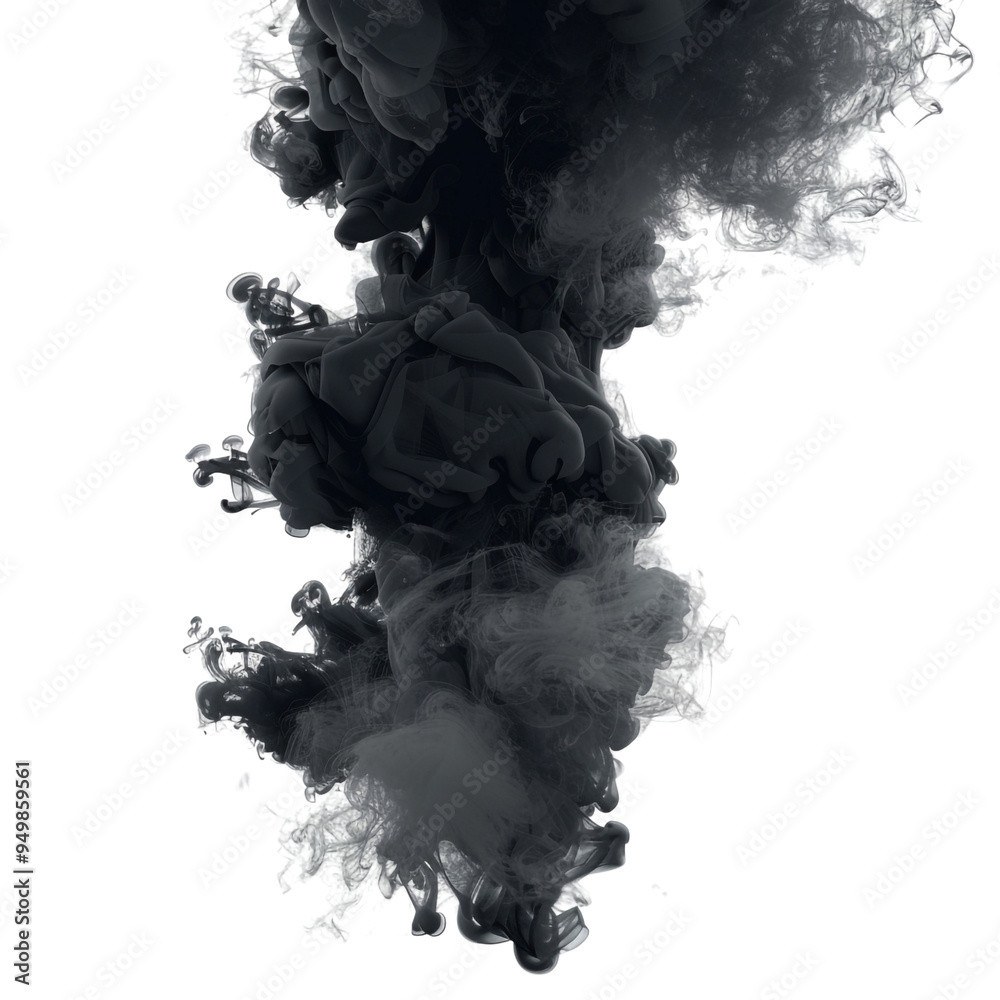 Abstract Ink Swirl Abstract Ink Swirl