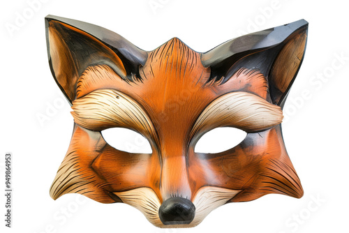 Fox Mask Isolated photo