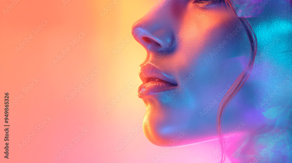 Relaxation Apps Visuals with Space for Custom Text, Mental Health Digital Wellness, Stress Relief Tech Art Relaxation Apps Visuals with Space for Custom Text, Mental Health Digital Wellness, Stress Relief Tech Art