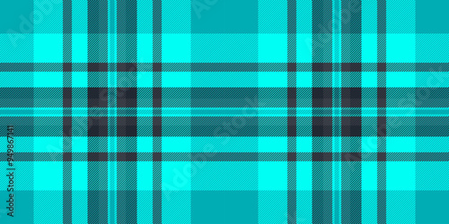 National seamless check fabric, flow pattern textile tartan. Factory background plaid texture vector in bright and dark colors.