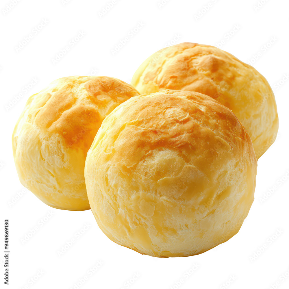 Brazilian Cheese Bread object isolated on transparent png. Brazilian Cheese Bread object isolated on transparent png.
