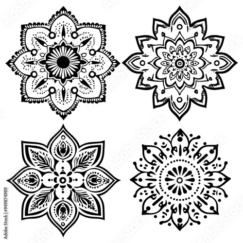diwali, black and white illustration vector about diwali day