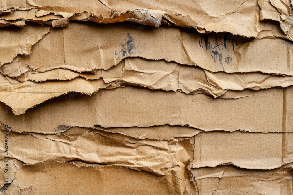 Old brown recycle cardboard paper texture background Old brown recycle cardboard paper texture background