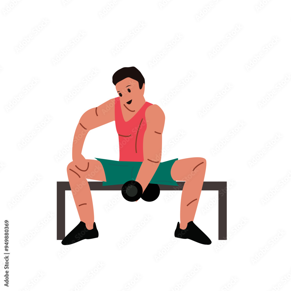 Obraz premium Fitness activities