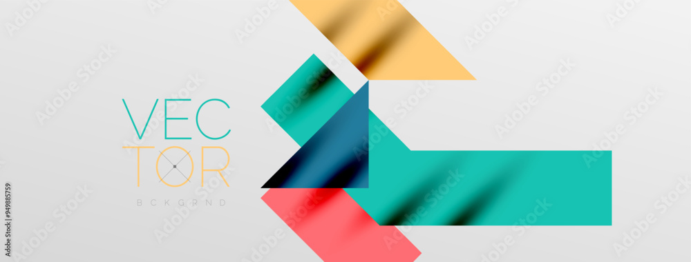 Dynamic lines and triangles. Vector Illustration For Wallpaper, Banner, Background, Card, Book Illustration, landing page