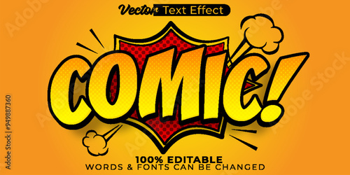 Comic Vector Text Effect Editable Alphabet Manga ComicBook Japanese