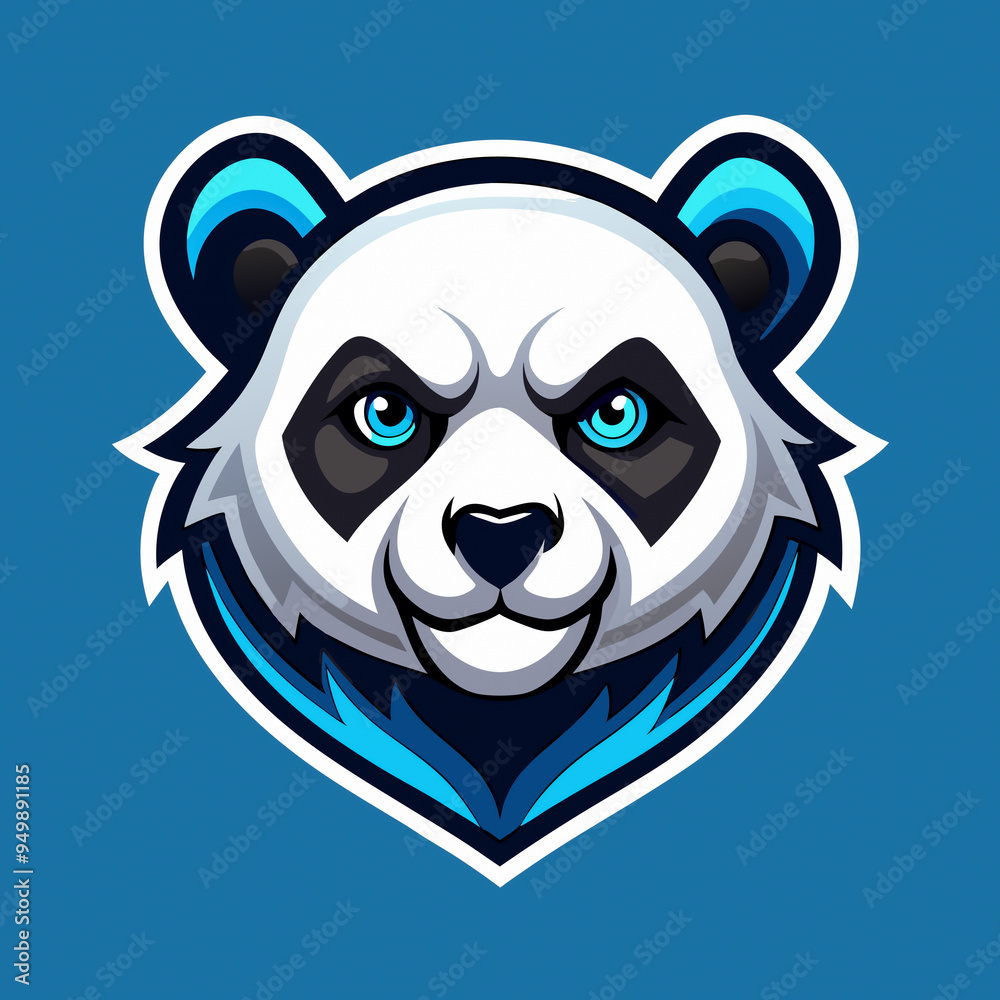 Panda Head Logo Design Vector Template | Perfect Mascot for Graphics Ads, Posters, and T-Shirt Printing Panda Head Logo Design Vector Template | Perfect Mascot for Graphics Ads, Posters, and T-Shirt Printing