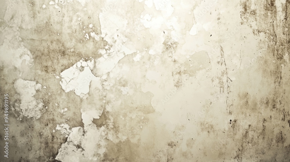Fototapeta premium Distressed grunge background with abstract surface dust and rough, dirty wall texture. Worn, torn, and weathered effect. EPS 10 vector illustration.