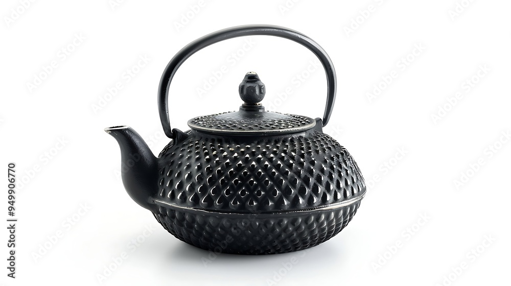 Antique teapot isolated on white background Antique teapot isolated on white background