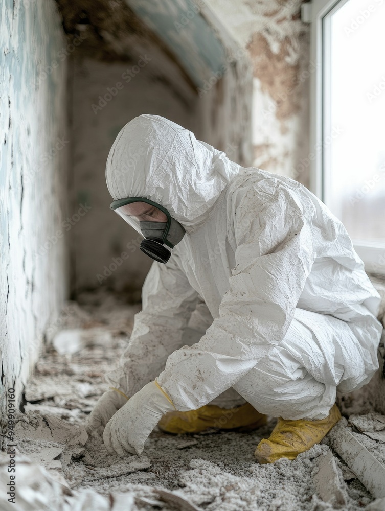 Exterminators at work in a cluttered attic, emphasizing the importance of pest control for clean living spaces Exterminators at work in a cluttered attic, emphasizing the importance of pest control for clean living spaces