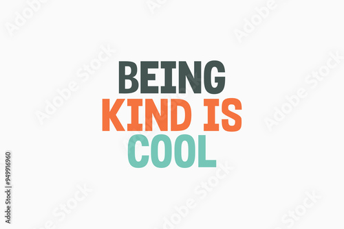 BEING KIND IS Cool Shirt, Be Kind T-Shirt, Kindness T-shirt, Be A Kind Human, Trendy Retro Shirt, Positive Message Shirt, Kind People