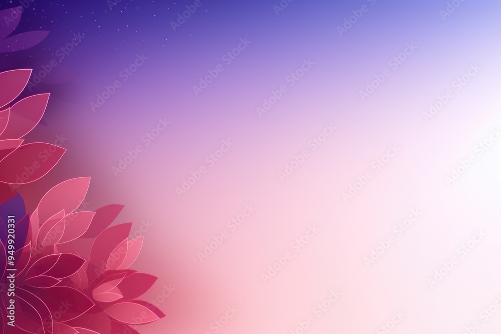 Abstract purple red background with subtle flowers rangoli pattern