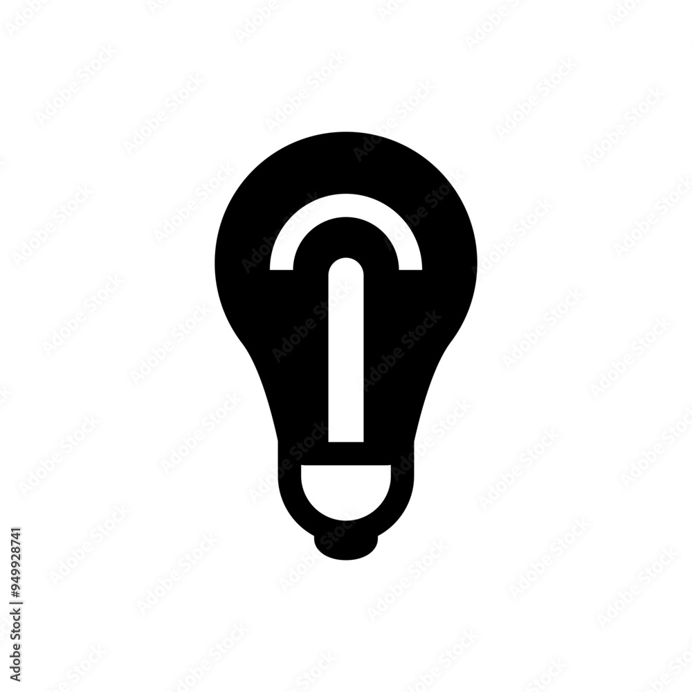 light bulb icon vector illustration light bulb icon vector illustration